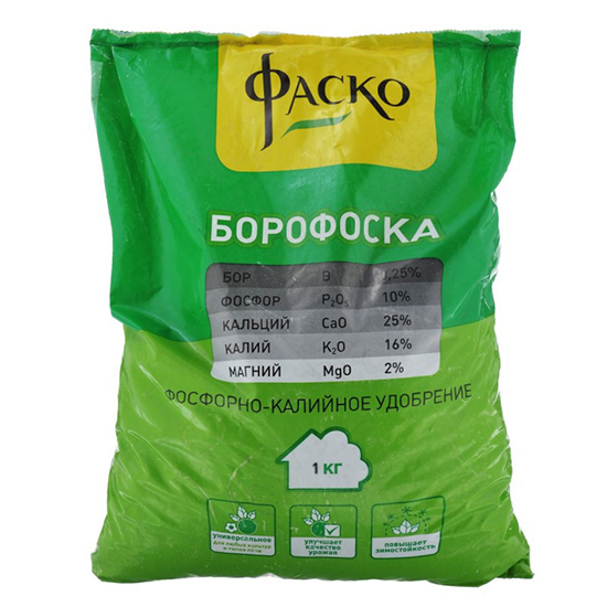 Минеральное удобрение Борофоска 1кг Фаско