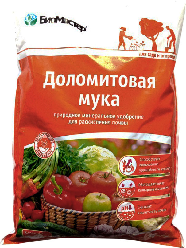 Доломитовая мука 4 кг БиоМастер