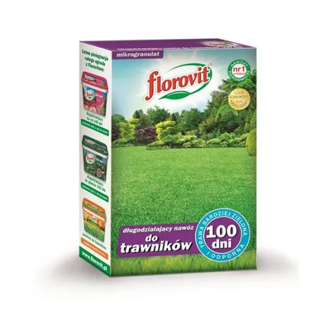 Минеральное удобрение "Florovit" для газонов 1 кг 100 дней, пролонг. действия