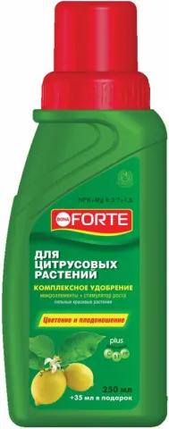 Комплексное удобрение "Bona Forte" КРАСОТА - Для цитрусовых, 285мл