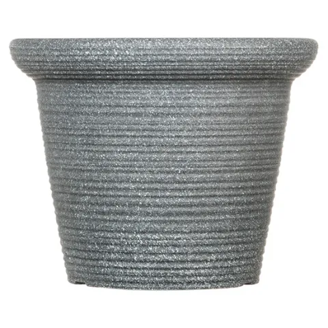 Горшок для цветов Scheurich Luna декор Stony Grey форма 291 D-34 H-27 16,5 л серый