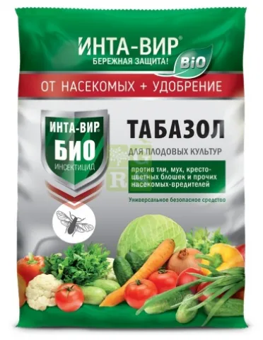 Табазол 1 кг биологическое удобрение и инсектицид "Инта-Вир"