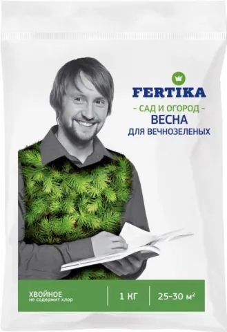 Минеральное удобрение ФЕРТИКА Хвойные весна 1 кг